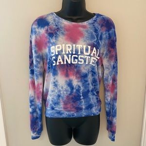 Spiritual Gangster tie-dye sweatshirt